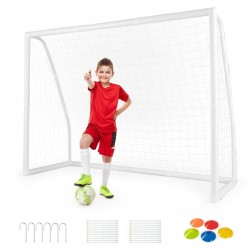 Futbolo vartai 245 x 182 cm.